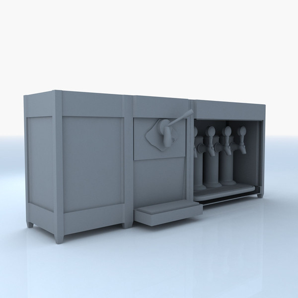 popcorn maker icecream soda 3d ma - Popcorn Icecream Soda Maker... by bluewhalestudios